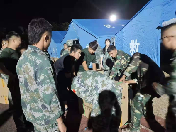 大理 | 漾濞、祥云退役軍人志愿者支援抗震救災-云南能投軍創(chuàng  )產(chǎn)業(yè)投資有限公司