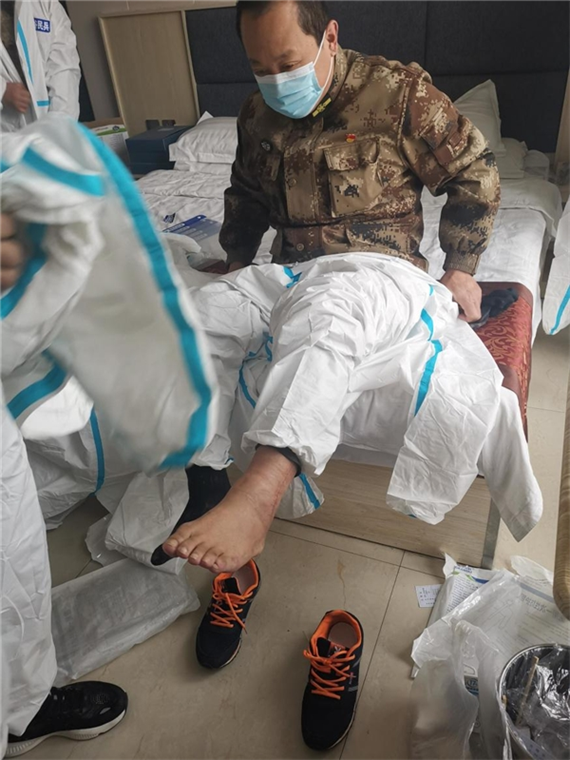 退役軍人趙燕飛：疫情不退，我們不退