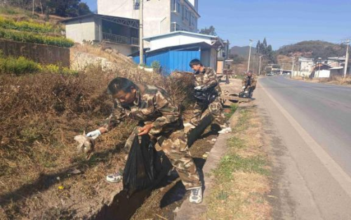 南華縣退役軍人志愿服務(wù)隊開(kāi)展系列活動(dòng)-云南能投軍創(chuàng  )產(chǎn)業(yè)投資有限公司